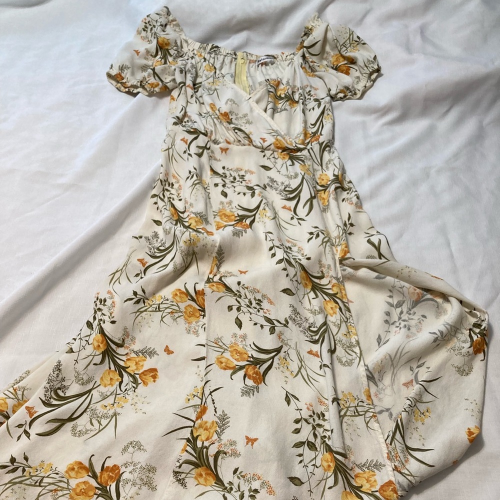 Reformation floral dress size 10